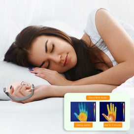 Listing 3 of 6 for Microcurrent Sleep Device Handheld Sleeping Helper Decompression Sleep Aid Pink