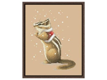 Listing 5 of 10 for White Bear Cross Stitch Kit Cute Animal18ct 14ct 11ct Flaxen Linen Fabric Cloth