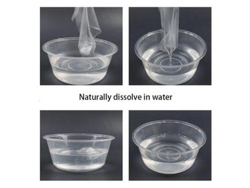 Listing 5 of 10 for PVA Water Soluble Film Embroidery Stabilizer DIY Embroidery Supplies