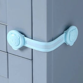 Listing 3 of 7 for 4pcs Safety Strap Locks, Adhesive Multi-use Straps Locks, Drawer