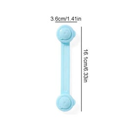 Listing 7 of 7 for 4pcs Safety Strap Locks, Adhesive Multi-use Straps Locks, Drawer