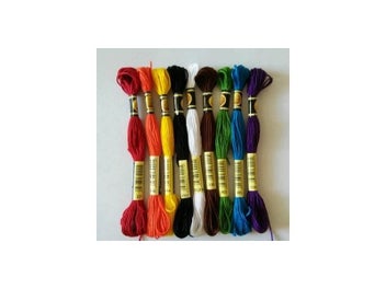 Listing 3 of 9 for CXC Threads Choose Any Color And Quantity Similar DMC Floss Embroidery Thread