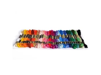 Listing 5 of 9 for CXC Threads Choose Any Color And Quantity Similar DMC Floss Embroidery Thread