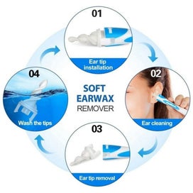 Listing 6 of 6 for DESAFIONA Ear Cleaner Ear Wax Removal Remover Cleaning Tool Kit Spiral Tip Pi...