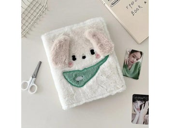 Listing 4 of 10 for Cartoon Plush A6 Kpop Binder Photocard Holder Idol Photo Album Photocards