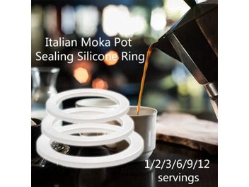 Listing 3 of 10 for Cup Coffee Pot Rubber Seal Ring Replacement Parts 1/2/3/6/9/12