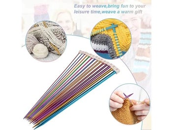 Listing 4 of 8 for 35cm With Plug Sweater Needle Single Point Knitting Needles Color Extra Long