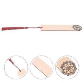 Listing 2 of 3 for 1 Bag Of 6pcs Wooden Blank Bookmarks Unfinished Bookmarks Gift Making Bookmarks