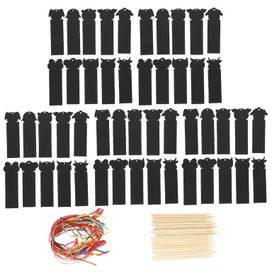 Listing 3 of 3 for 1 Set Of Rainbow Scratching Paper Children Scratching Crafts Animals Bookmarks