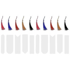 Listing 1 of 3 for 10 Pcs The Office Decor Diy Blank Bookmark Blank Acrylic Bookmark Set Blank Acr