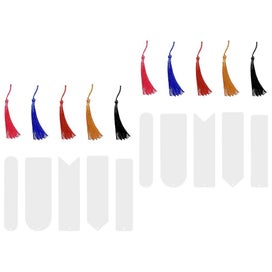 Listing 2 of 3 for 10 Pcs The Office Decor Diy Blank Bookmark Blank Acrylic Bookmark Set Blank Acr