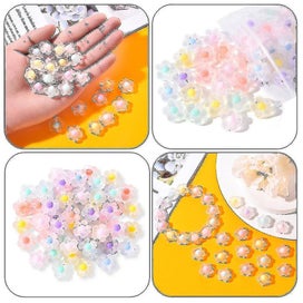 Listing 4 of 4 for 1 Bag Of Acrylic Loose Beads Diy Loose Beads Jewelry Making Spacer Beads