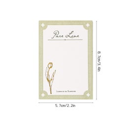 Listing 2 of 2 for 30pcs Journal Background Paper Scrapbooking Diy Memo Paper Vintage Notebook Mem