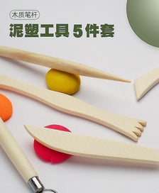 Listing 3 of 4 for 1 Set Of Pottery Carve Tool Set Clay Sculpting Tools Kit Clay Scrap Kit Polymer