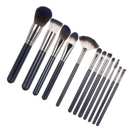 Listing 3 of 4 for 12pcs Makeup Brushes Set Practical Makeup Brushes Set Portable Cosmetics Brush