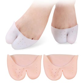 Listing 4 of 4 for 2 Pairs Gel Toe Protector Toe Cover And Sleeve Big Toe Protection Gel Bandage F