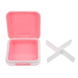 Listing 4 of 4 for 1pc Premium Fake Teeth Storage Case Portable Denture Retainer Box Pill Case