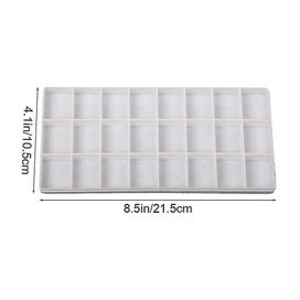 Listing 5 of 5 for 3 Pcs Folding Tray Watercolor Box Watercolor Paint Travel Set Compartments Colo