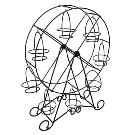 Listing 4 of 4 for Rotating Display Stand Iron Cake Stand Cupcake Display Wedding Cake Rack Cake D