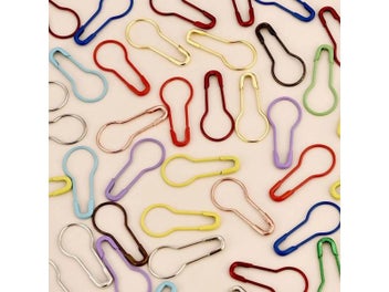 Listing 5 of 10 for 100Pcs Metal Pin Safety Pins For Craft DIY Kit