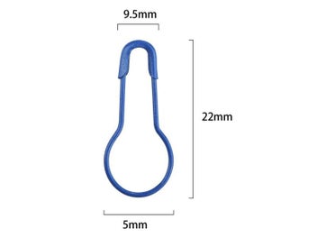 Listing 6 of 10 for 100Pcs Metal Pin Safety Pins For Craft DIY Kit