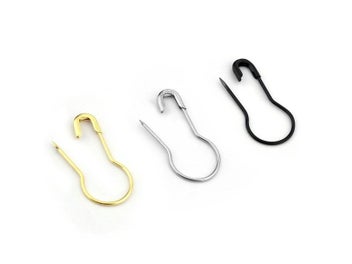 Listing 7 of 10 for 100Pcs Metal Pin Safety Pins For Craft DIY Kit