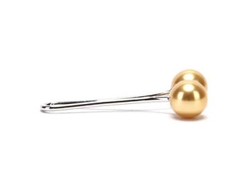 Listing 8 of 10 for New 12Pcs/lot Pearls Muslim Women Shawl Scarf Lady Scarves Hijab Clips Pearl