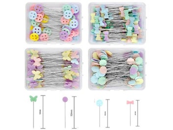 Listing 5 of 10 for 100PCS Clothing Manual Positioning Needle Pin Shaped Sewing Embroidery