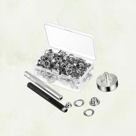 Listing 3 of 3 for 203 Pcs Leather Hole Punch Tool Grommets Eyelets Sets Metal Grommets Grommet Pl