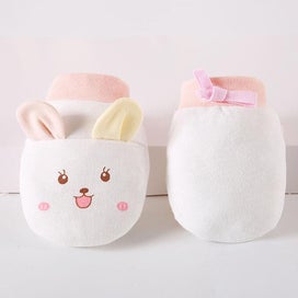 Listing 4 of 5 for 6 Pairs Winter Glove No Scratch Mittens Baby Mittens Cotton Scratch Mittens Bab