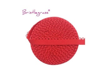 Listing 8 of 10 for BRISTLEGRASS 2 5 10 Yard 3/8" 10mm Picot Loop Frilly Lace Trim Elastic Spandex