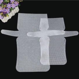 Listing 4 of 10 for Plastic DIY Handcraft Bags Weaving Material Mesh Cloth For Bag Making Latch
