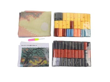 Listing 4 of 9 for Carpet Embroidery Sedo It Yourself Foamiran For Needlework Sewing Rugs Latch