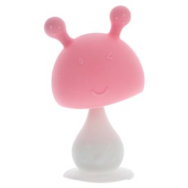 Listing 2 of 4 for 1pc Silicone Teething Toys Baby Shower Party Favor Gift Mushroom Pacifier