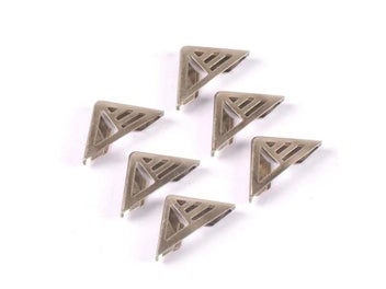 Listing 7 of 10 for Scrapbook Metal Album Corner For Antique Brass Jewelry Book Corners Protector