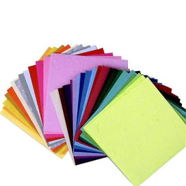 Listing 1 of 3 for 40 Sheets Colorful Patchwork Fabric Sheets Sewing Craft Fabric Sheets Crafted D
