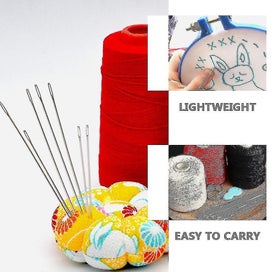 Listing 2 of 3 for 5 Sets Braid Tool Bead Making Needles Big Eye Stitching Needles Bead Sewing Nee
