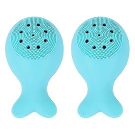 Listing 3 of 4 for 2pcs Silicone Whale Face Brush Cartoon Whale Facial Cleaning Brush Multi purpos