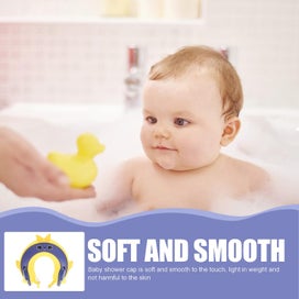 Listing 3 of 3 for Baby Shower Cap Baby Hair Washing Shield Baby Shower Cap For Washing Hair Showe