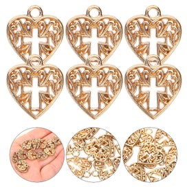 Listing 2 of 4 for 100 Pcs Heart Pendant Heart Shaped Pendants Diy Jewelry Pendants Charms Jewelry