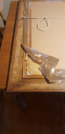 Listing 14 of 14 for Large Antique Oak Framed Picture