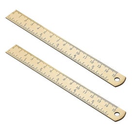 Listing 1 of 4 for 2 Pcs Multipurpose Tool Portable Bookmark Ruler Clear Measuring Tools Geometry