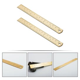 Listing 2 of 4 for 2 Pcs Multipurpose Tool Portable Bookmark Ruler Clear Measuring Tools Geometry
