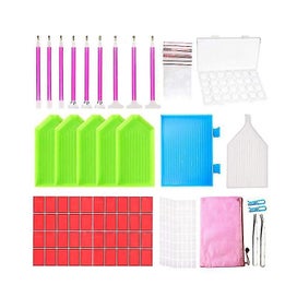 Listing 3 of 5 for 127pc Diamond Painting Tools 3d With Diamond Diy Cross Stitch Embroidery Box Li