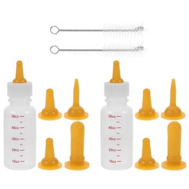 Listing 2 of 4 for 2 Set Silicone Pacifiers Pet Nursing Bottle Set Kitten Formula Bottle Cat Nursi