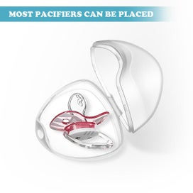 Listing 5 of 5 for Clear Container Pacifier Container Holder Pacifier Holder Case Baby Pacifier Ca