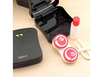Listing 7 of 9 for Hotting Sale Symbols Portable Holder Contact Lens Case With Mirror Lenses Box