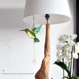 Listing 3 of 3 for Suncatcher Bird Crystal Suncatcher Bird Pendant Sun Catcher Decoration