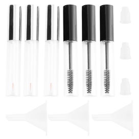 Listing 1 of 2 for 3 Pcs Clear Mascara Mascara Tube Container Diy Mascara Empty Eyelashes Bottle E