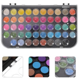 Listing 2 of 5 for 1 Set Of 48 colors Watercolor Paint Washable Watercolor Paint Set Water Color P